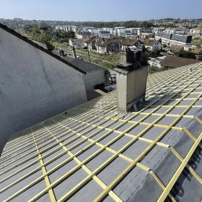 Pose de sous toiture à Toulon